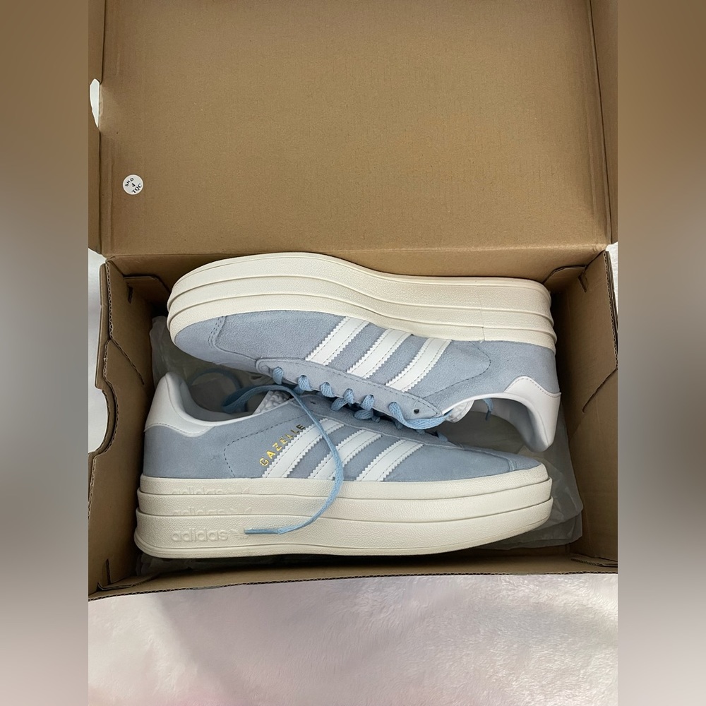 Adidas gazelle bold platform sneaker